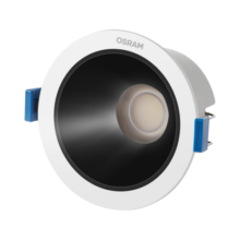 欧司朗（OSRAM）led筒灯嵌入式铝材深杯客厅过道灯具吊顶防眩筒灯6W孔径75mm