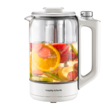 plus会员、首购：Morphy Richards 摩飞 电器（Morphyrichards）养生壶1.5L大容量 MR6089 蓝/白