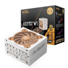 20号20点：SUPER FLOWER 振华 电脑电源1000W 全日系电容 13CM小机身   LEADEX VG1000W白色款