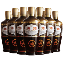 88VIP：汾酒 山西杏花村42度出口型摩登棕500ml*12瓶整箱清香型白酒