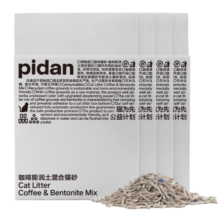 pidan混合猫砂 咖啡渣豆腐膨润土款2.4kg  无香精添加混合猫砂 单包装
