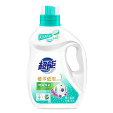 plus会员：超能 洗衣液持久留香750g*1桶+2kg*3袋补充装家用13.5斤*拍2件