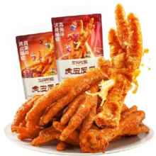 三只松鼠  虎皮凤爪 卤味鸡爪