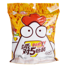 plus会员、需首购:MIE KREMEZZ 印尼进口 小鸡面干脆面炒面味 18g*5袋/包
