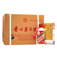 京东百亿补贴、plus会员立减:茅台（MOUTAI）飞天 酱香型白酒 53度 375ml*12 整箱装
