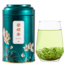 绿满堂 2024年新茶碧螺春绿茶 茶叶明前春茶浓香型高山云雾茶 125g单罐装