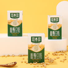88VIP会员：SOYMILK 豆本豆 唯甄原味豆奶250ml*24盒营养早餐奶植物蛋白饮品