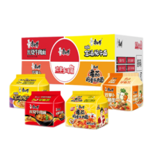 PLUS会员：康师傅 方便面红牛*5+双萝卜*5+番茄*5+酸香爽*5整箱装20袋