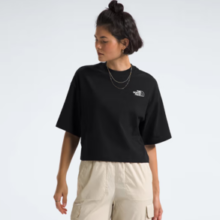 PLUS会员！THE NORTH FACE 北面 女户外舒适短款T恤5K1H