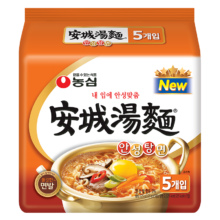 PLUS会员：NONGSHIM 农心 安城汤面 625g*4件