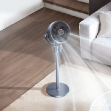 20点：AIRMATE 艾美特 2024年空气循环扇90度仰吹电风扇家用静音电扇小型强力摇头空气循环落地扇避免直吹FA18-X181