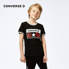 Converse 匡威儿童装男童短袖t恤夏季新款打底大童透气小女孩半袖运动T恤 布拉尼色-中性 160cm/(XL)