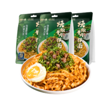 PLUS会员:京东京造非油炸方便面劲道椒麻拌面540g(135g×4)