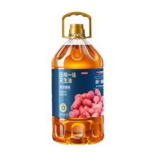 plus会员:京东京造 浓香压榨一级花生油5L 物理压榨 食用油