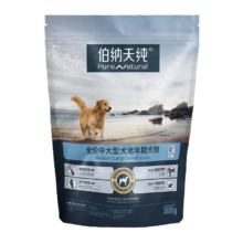 plus会员：伯纳天 纯狗粮旗舰老年犬狗粮中大型犬6岁以上专用 300g 骨骼坚固