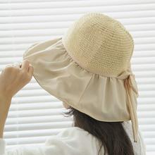 爱屋格林 春秋新款黑胶遮阳帽