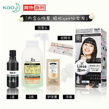 京东PLUS：Kao 花王 liese莉婕植物泡泡染发膏 多色可选
