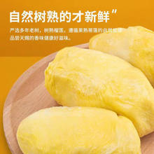 京鲜生 泰国进口 冷冻金枕头榴莲果肉 1kg