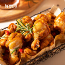 PLUS会员:鲜京采 甜辣鸡翅根1kg*4件