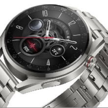 plus会员、京东百亿补贴：HUAWEI 华为 WATCH 3 Pro New 时尚款 eSIM智能手表 1.43英寸 （GPS、血氧、ECG）