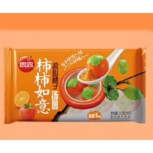 思念 柿柿如意 流心柿子汤圆312g*2袋 *4件