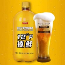 轩博德式 小麦精酿啤酒 12°P锁鲜装 1.5L*1桶
