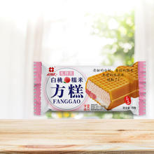 礼拜天 冰淇淋 方糕 糯米 网红款 白桃口味*10袋