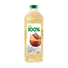 汇源100%果汁苹果汁2L*1瓶装纯正果味果蔬汁大容量家庭聚会装