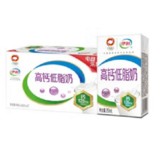 【折1.9元/盒】：伊利 高钙低脂奶 250ml*21盒/箱 *2件