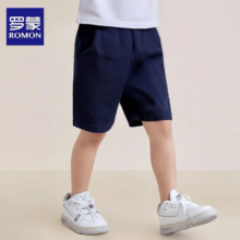 ROMON 罗蒙 夏季中大童纯棉短款 五分裤