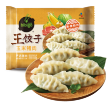 必品阁（bibigo）王饺子 玉米猪肉味840g 约24只 速冻水饺 早餐夜宵 蒸饺 煎饺