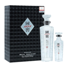 20点开始：国窖1573 官方  高度白酒  52度 500mL 1瓶 +100ml 君耀礼盒