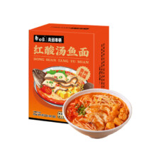 PLUS会员:白象 走街串巷 红酸汤鱼面218g/盒*4件