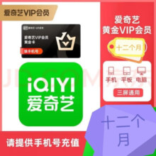 爱奇艺 vip会员年卡12个月