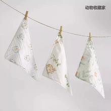 可优比口水巾婴儿新生婴儿口水三角巾
