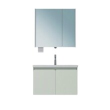 PLUS会员：ARROW 箭牌卫浴 青柠系列 AEC8G3328-QN 智能浴室柜组合 80cm