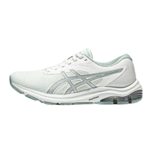 京东百亿补贴、PLUS会员：ASICS 亚瑟士 缓震跑鞋 GEL-PULSE 12 浅绿色/米色