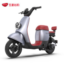 20日20点：五星钻豹 电动车 48V24AH超威锂电 80KM长续航