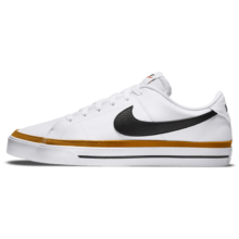 耐克NIKE板鞋送男友男经典缓震COURT LEGACY运动鞋DH3162-100白40