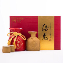 puls会员：酒鬼酒 小红坛礼盒 52度 100ml*1瓶