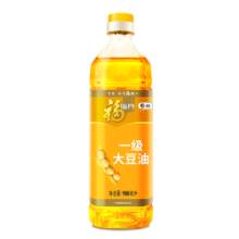 PLUS会员：福临门 一级大豆油 900ml