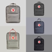 FJALLRAVEN北极狐双肩包Kanken背包超轻大容量露营双肩包 23510 021雾灰色 16L