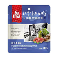 母亲 牛肉丁韩式烧烤味 13.8g *4（任选10件）