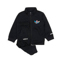 限尺码：adidas ORIGINALS 男童立领休闲外套