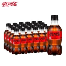 新活动、plus会员、京东百亿补贴：Coca-Cola 可口可乐  碳酸饮  零糖可乐300ml*24瓶