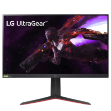 PLUS会员：LG 31.5英寸 NanoIPS 2K 180Hz(O/C) 10.7亿 HDR 1ms 电竞显示器 32GP850