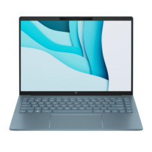 惠普HP 星Book Pro 14英寸轻薄办公笔记本电脑(锐龙R7-7840H LPDDR5X高频32G 1T 2.8K 120Hz OLED屏)蓝