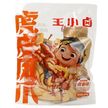 plus会员：王小卤 虎皮凤爪 卤香味 400g 开袋即食 量贩装 鸡爪 卤鸡爪零食休闲零食