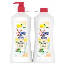 奥妙 果蔬餐具净 柠檬橙花 洗洁精 1.1kg*2瓶+赠金纺400g*4袋+洗洁精500g