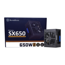 银昕（SilverStone）额定650W 金牌全模组 SX650-G SFX小电源 ITX电源 G540SX650G0072A SFX小电源